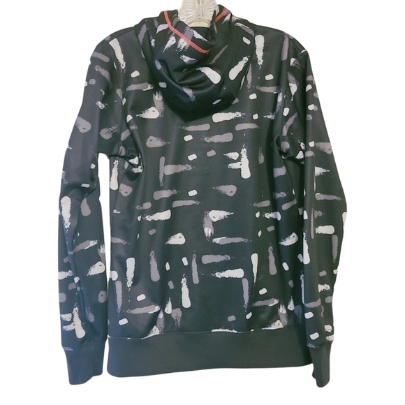 Under Armour | Women's Black & White Paint Splotch Hoodie (Small) - Picture 13 of 13